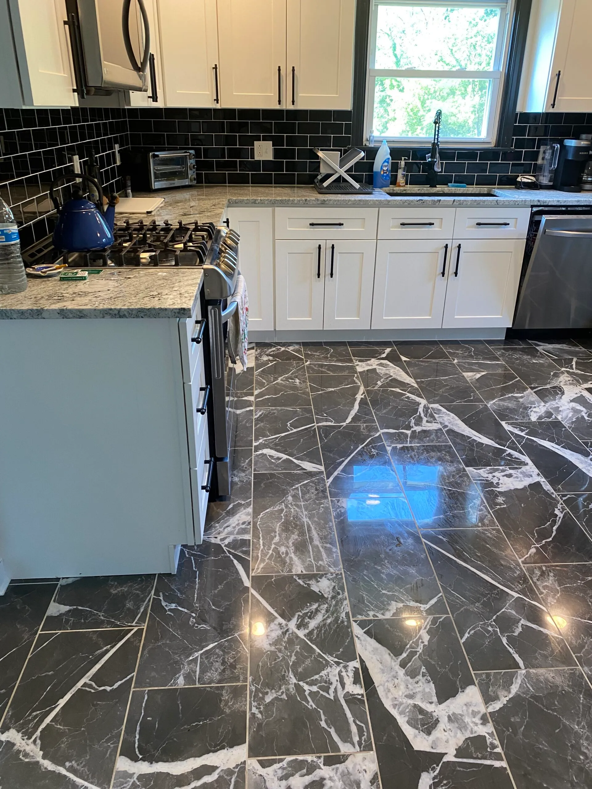 Clean, polished commercial interior